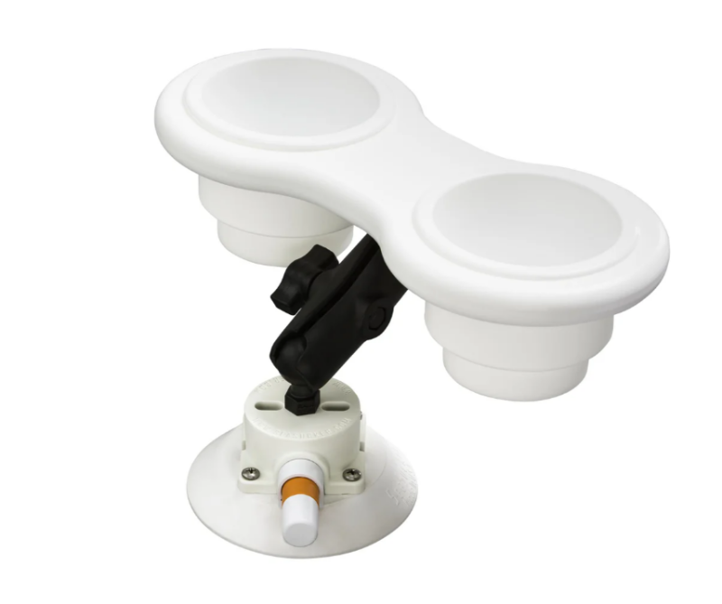 SeaSucker 2-Cup Holder Angle Mount - Black MC5303B MC5303B User 1