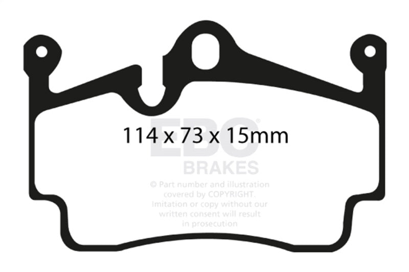 EBC Disc Brake Pad Set DP31920C Photo - Primary