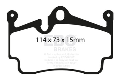 EBC Disc Brake Pad Set DP31920C Photo - Primary