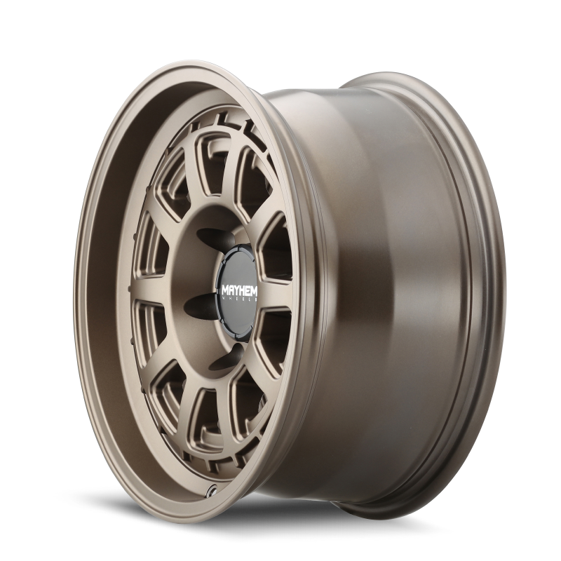 Mayhem 8303 Voyager 18x9 / 6x120 BP / 0mm Offset / 66.9mm Hub Dark Bronze Wheel 8303-8932MZ 8303-8932MZ Photo - Primary