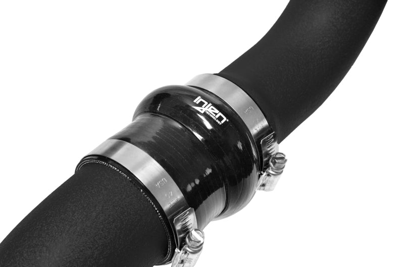 Injen Intercooler Pipe Wrinkle Black for 16-17 Chevrolet / 13-17 Cadillac SES7300ICPWB Photo - out of package