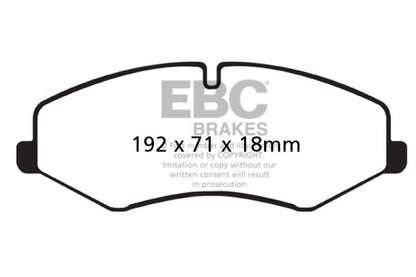 EBC Disc Brake Pad Set DP62060 Photo - Primary