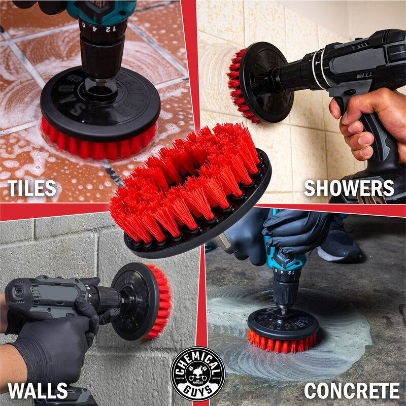 Chemical Guys Carpet Brush w/Drill Attachment - Heavy Duty (P24) ACC508 ACC508 User 1