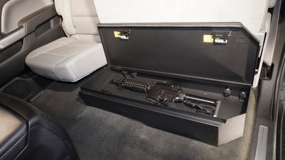 Tuffy Products Tuffy Underseat Lockbox 2/3 Length W/ Keyed Lock For Chevrolet Silverado & Gmc Sierra 340-01 340-01 Photo - Mounted