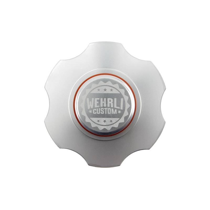 Wehrli 98.5-21 Cummins Billet Aluminum Clear Anodized Oil Fill Cap WCF100394