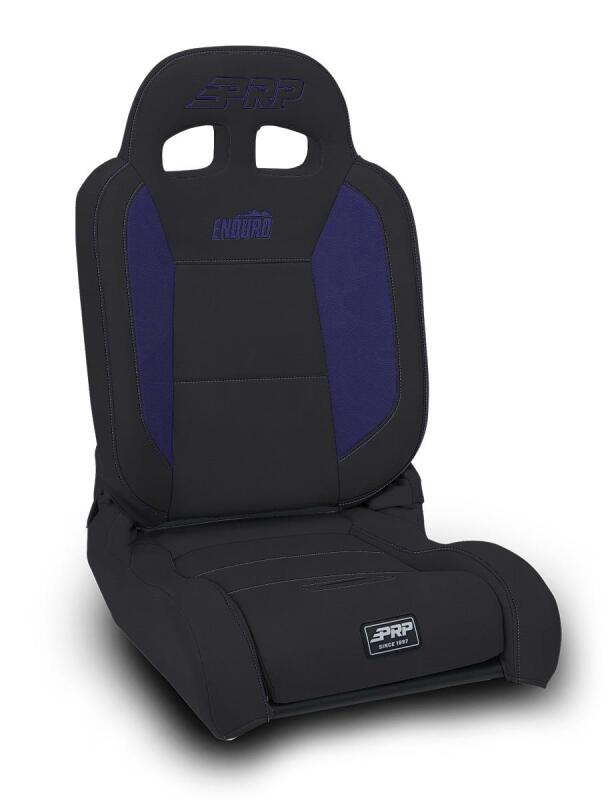 PRP Seats PRP EnduroDaily Reclining Suspension Seat - Black/Purple Vinyl - Passenger A8701045-201-M A8701045-201-M Photo - Primary