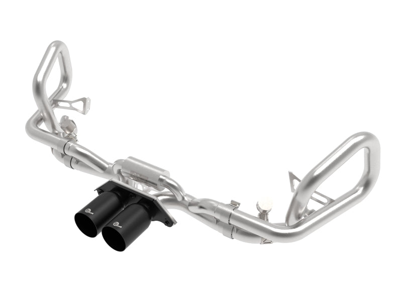 aFe 14-16 Porsche 911 GT3 991.1 H6 3.8L MACH Force-Xp 304 SS Cat-Back Exhaust System w/ Black Tips 49-36450-B 49-36450-B Photo - Primary