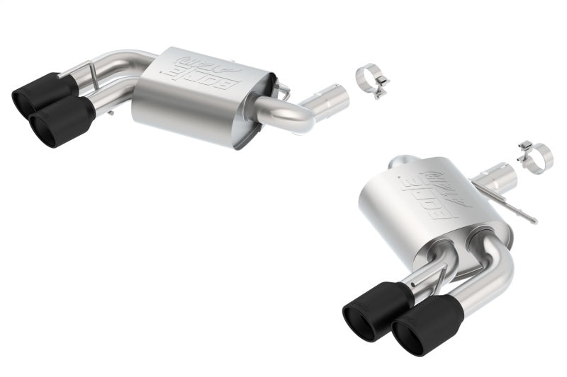 Borla 16-18 Chevy Camaro V8 SS AT/MT ATAK Rear Section Exhaust w/o Dual Mode Valves Ceramic Black 11921CB 11921CB Photo - Primary
