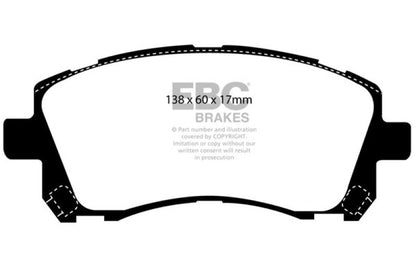 EBC Disc Brake Pad Set DP31134C Photo - Primary