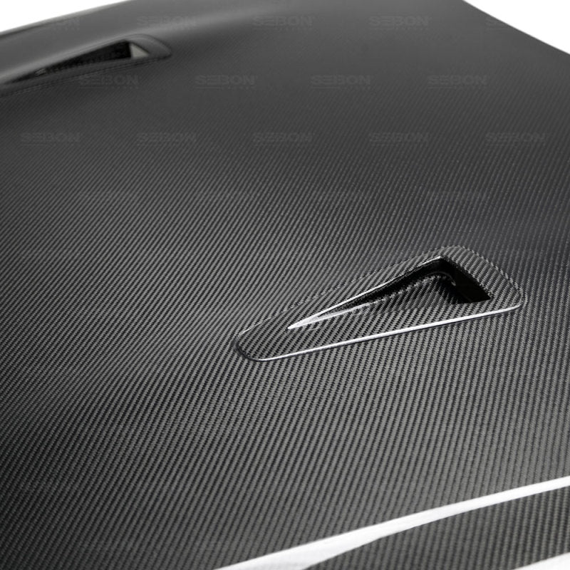 Seibon 09-10 Nissan GTR R35 Carbon Fiber Hood HD0910NSGTR-OE Photo - Primary