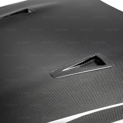 Seibon 09-10 Nissan GTR R35 Carbon Fiber Hood HD0910NSGTR-OE Photo - Primary