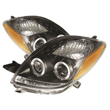 Spyder Toyota Yaris 06-08 2DR Projector Headlights LED Halo- LED Blk PRO-YD-TYA06-HL-BK 5012050 5012050 Photo - Primary