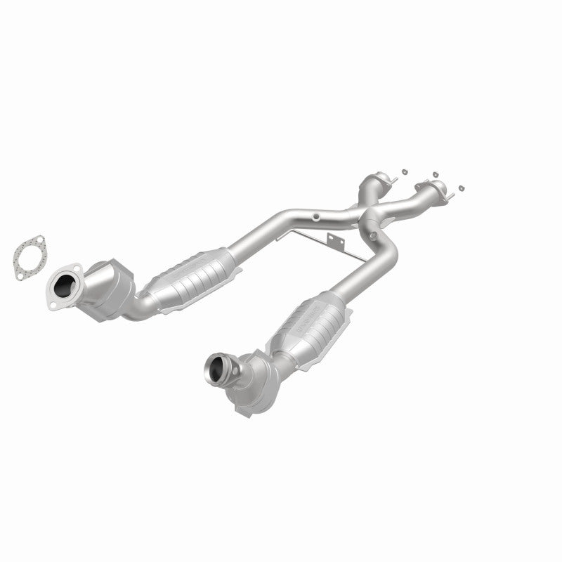 MagnaFlow Ford Mustang HM Grade Federal / EPA Compliant Direct-Fit Catalytic Converter 23163 360 Degree Image Set