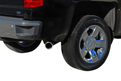 Gibson 14-18 Chevrolet Silverado 1500 LTZ 6.2L 3.5in Cat-Back Single Exhaust - Aluminized 315630 315630 Photo - Mounted