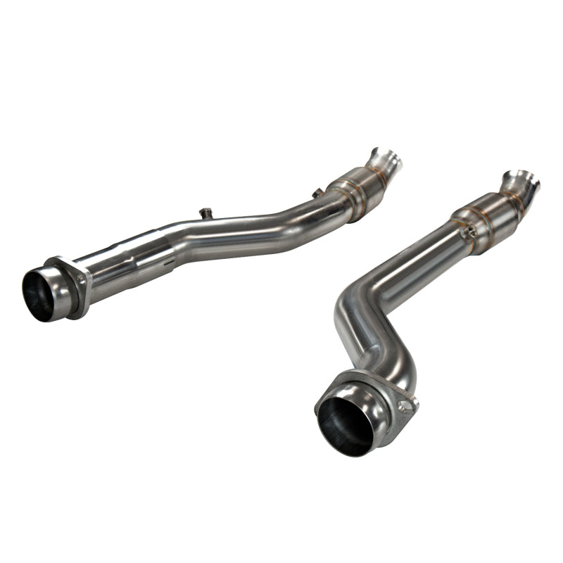 Kooks 3" Inlet x 3" OEM Outlet GREEN Catted Stainless Steel Connection Pipes 34103301 Photo - Close Up