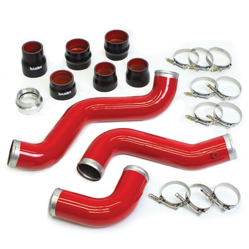 Banks Power 17-19 Chevy/GMC 2500HD/3500HD Diesel 6.6L Boost Tube Upgrade Kit - Red 25999 25999 Photo - Unmounted