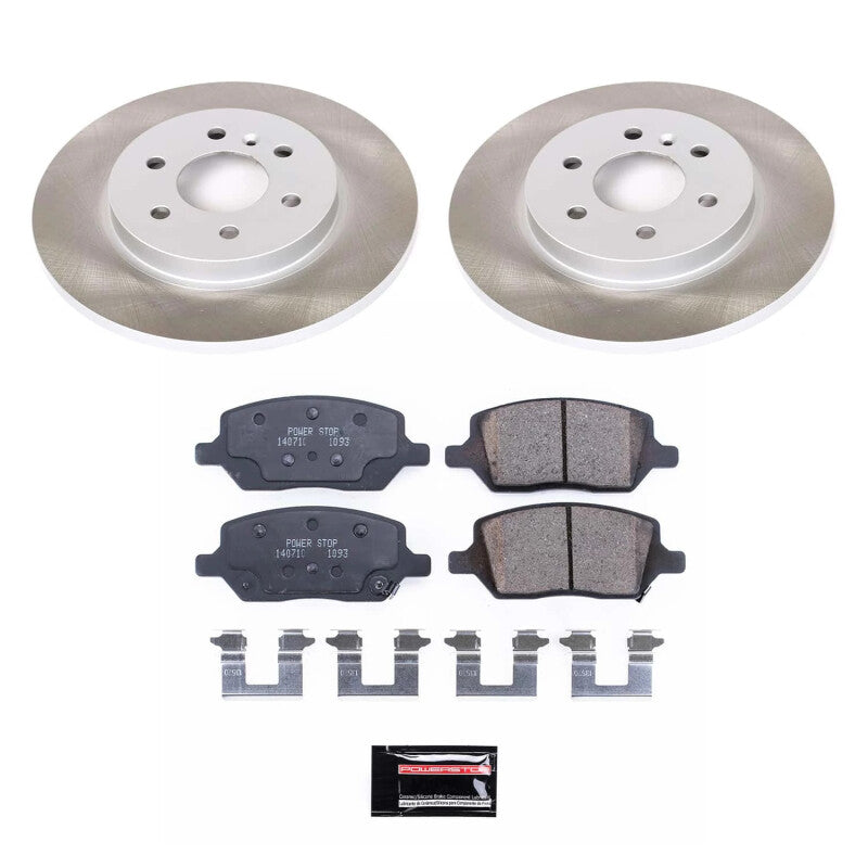 PowerStop Power Stop 06-07 Saturn Relay Rear Semi-Coated Rotor Kit SC4609 SC4609 Photo - Primary
