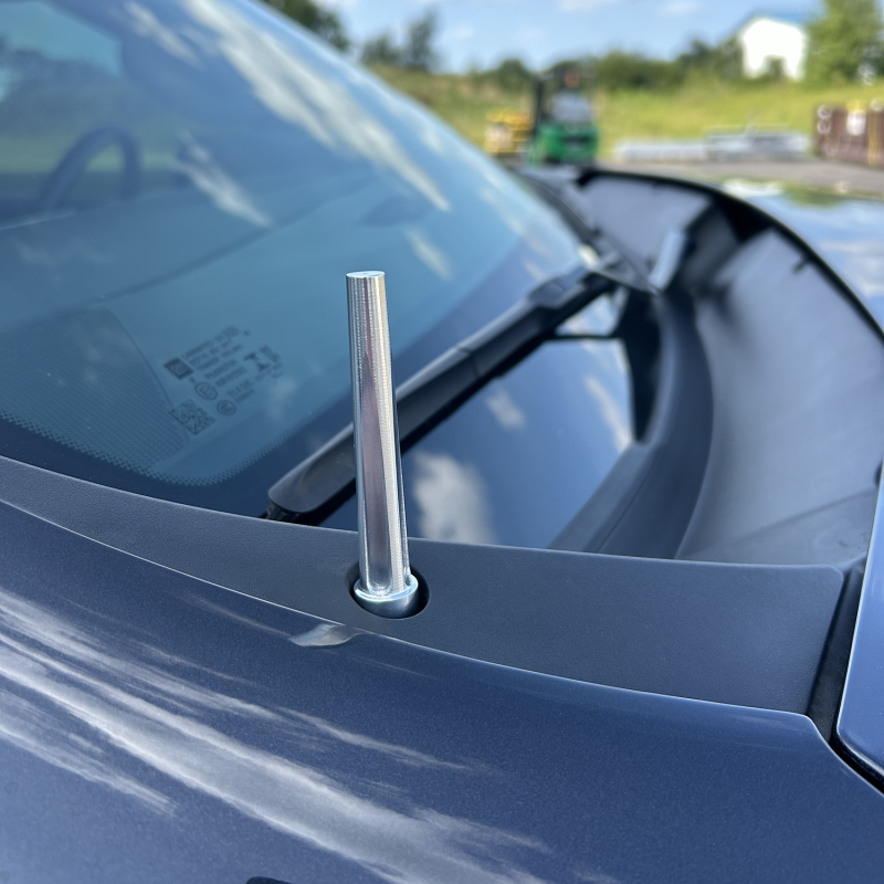 Wehrli 20-25 Chevy Silverado Billet TIG Torch Stubby Antenna - Raw Aluminum WCF100049-RAW WCF100049-RAW User 1