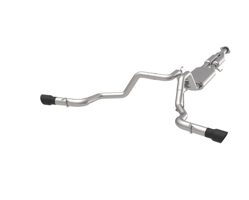 Kooks Headers Kooks 15-20 Ford F150 2.7/3.5/5.0L 3in Dual Cat-Back Side Exit Exhaust w/BlackTips 13604240 13604240 Photo - Primary
