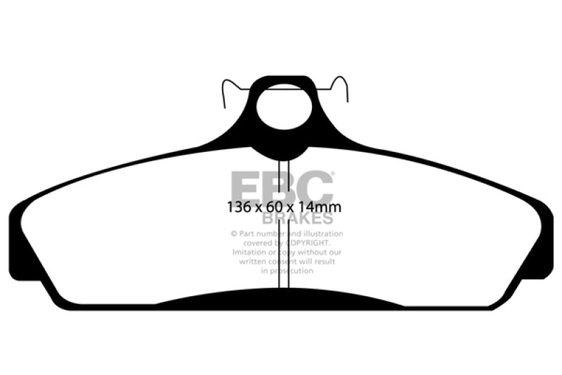 EBC Disc Brake Pad Set DP31152C Photo - Primary