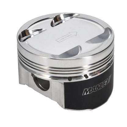 Manley Performance Manley Mitsubishi 4G63 Forged Dish Piston Set - 85.50mm Bore 10.50:1 618205CE-4 618205CE-4 Photo - Primary