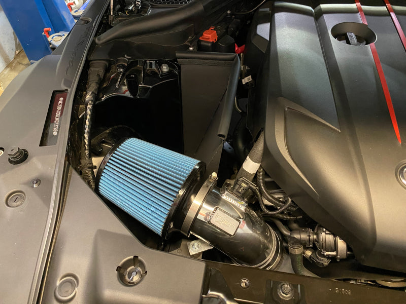 Injen 2020 Toyota Supra L6-3.0L Turbo (A90) SP Cold Air Intake System - Polished SP2300P SP2300P Photo - Mounted