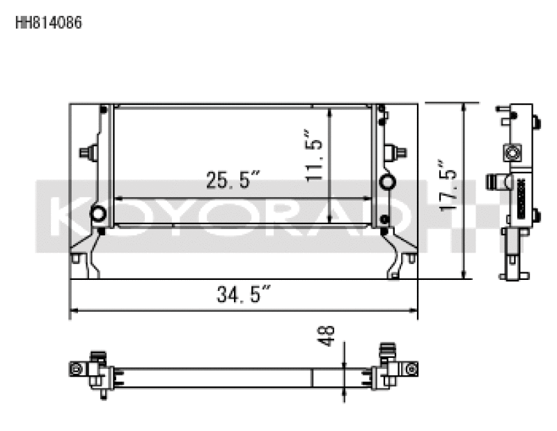 Koyo KOY Racing Radiators Cooling Radiators main image
