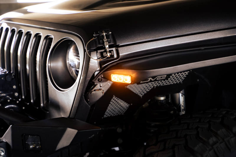 DV8 Offroad 18-23 Jeep Wrangler JL Slim Fender Flares FDJL-07 FDJL-07 Photo - Unmounted
