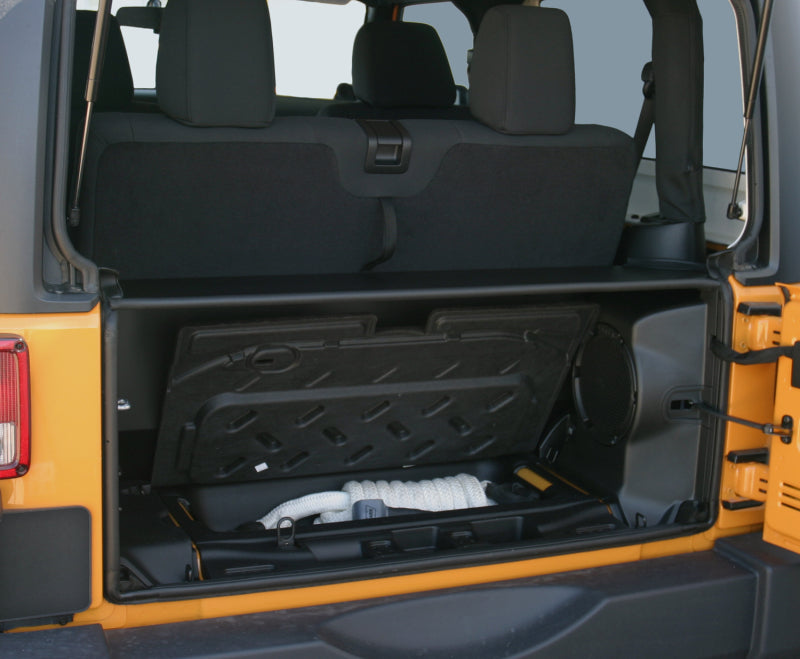 Tuffy Products Tuffy Jk Tailgate Security Enclosure- 01Blk 2011+Jk Wg 282-01 282-01 Photo - Mounted