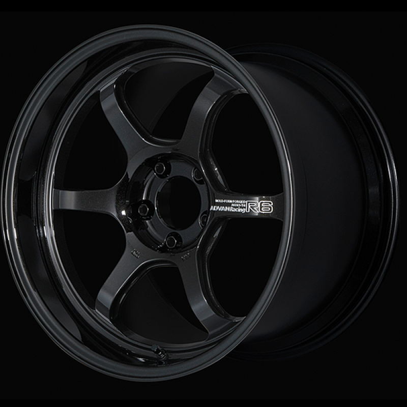 Advan R6 18x10.0 +24 5-114.3 Racing Titanium Black Wheel YA68K24ETB YA68K24ETB User 1