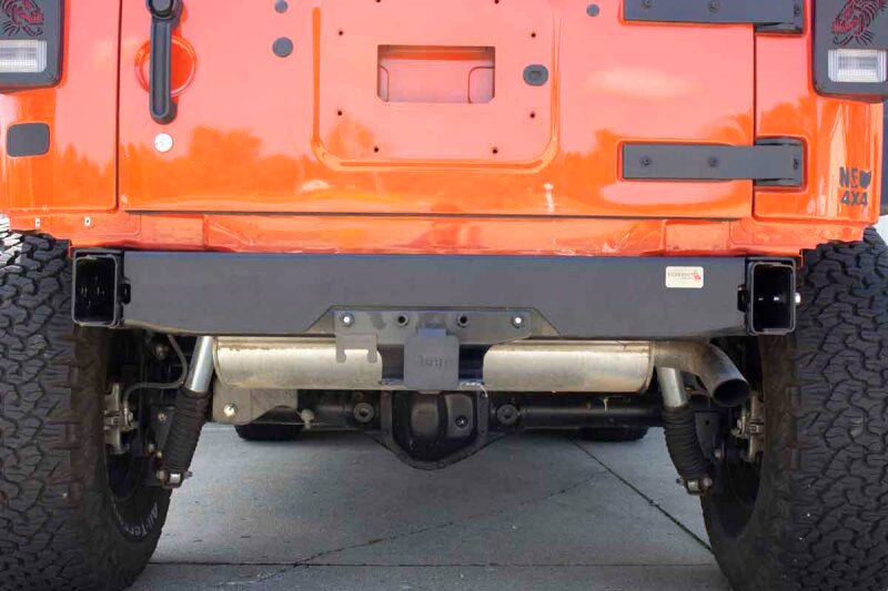 Fishbone Offroad 07-18 Jeep Wrangler JK Rubicon/Unlimited Rear Bumper Delete FB22135 FB22135 Photo - lifestyle view