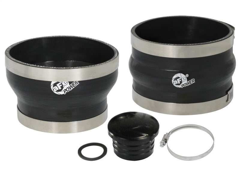 aFe Cold Air Intake Tube Upgrade Soft Parts GMC Sierra 2500 HD 2001-2004 59-80782 Photo - Primary