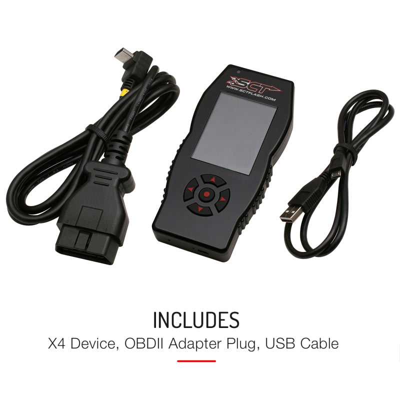 SCT Performance SCT Ford Cars & Trucks (Gas & Diesel) X4 Power Flash Programmer EO Certified 7015PEO 7015PEO Photo - Unmounted