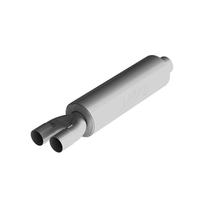 MBRP Universal 3in ID Inlet 2.5in ID Outlet 30.5in Chambered Aluminum Muffler (NO DROPSHIP) GP122107 GP122107 Photo - Primary