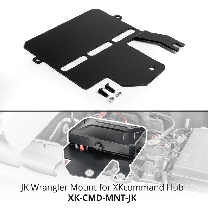 XKGLOW XK Glow XKcommand Hub Mounting Bracket for Wrangler JK XK-CMD-MNT-JK XK-CMD-MNT-JK User 1
