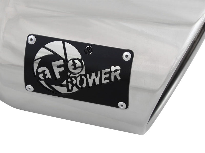 aFe MACH Force-Xp 4in 304 Stainless Steel Exhaust Tip Driver-Side Polished 49T40601-P12 Photo - Unmounted