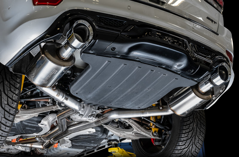 AWE Tuning 2020 Jeep Grand Cherokee SRT Touring Edition Exhaust - Chrome Silver Tips 3015-32123 3015-32123 Photo - Mounted