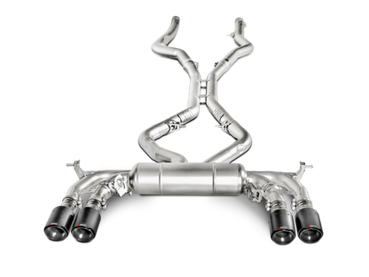 Akrapovic 15-17 BMW X5M (F85) Evolution Line Cat Back (Titanium) w/ Carbon Tips S-BM/T/1 S-BM/T/1 User 1