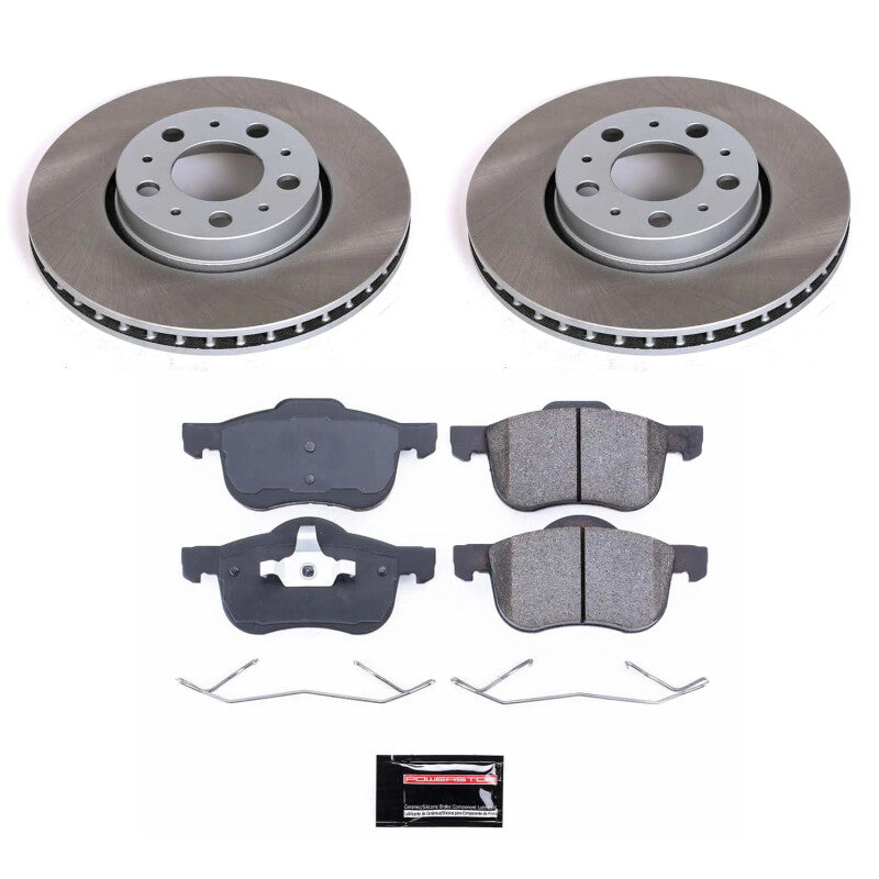 PowerStop Power Stop 03-07 Volvo XC70 Front Semi-Coated Rotor Kit SC3004 SC3004 Photo - Primary