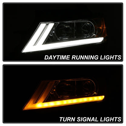 SPYDER xTune 14-18 Chevy Impala (Excl Limited) DRL Halogen Proj Headlights - Chrm (PRO-JH-CIM15-LB-C) 9042898 9042898 Photo - Unmounted