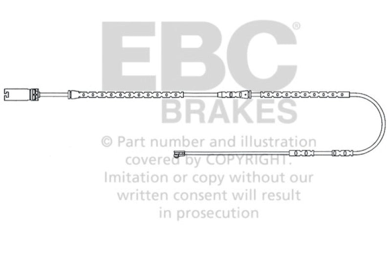 EBC 2010-2012 BMW 335xDrive 3.0L Twin Turbo (E92) Front Wear Leads EFA135 EFA135 Photo - Primary