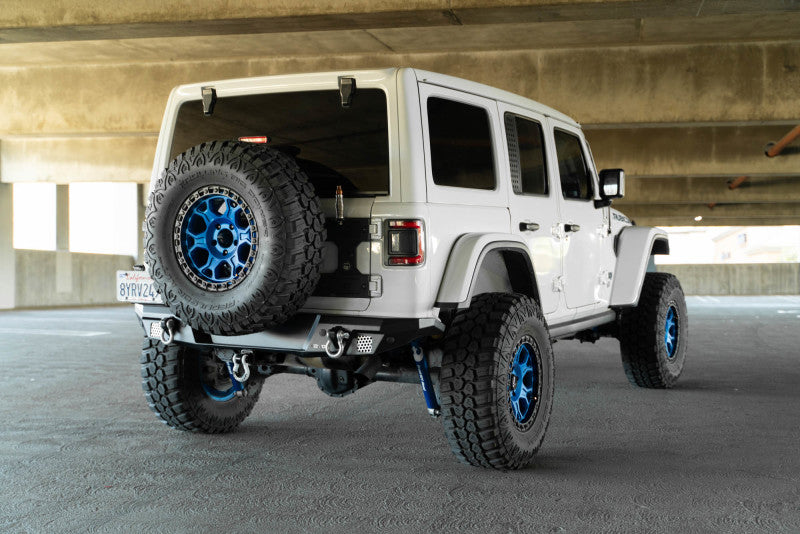 DV8 Offroad 18-23 Wrangler JL FS-7 Series Rear Bumper RBJL-12 RBJL-12 Photo - Unmounted