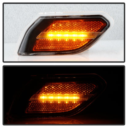 Spyder Jeep Wrangler 19-20 LED Side Marker Lights - Black (SML-YD-JW19-LED-BK) 5087836 5087836 Photo - Unmounted