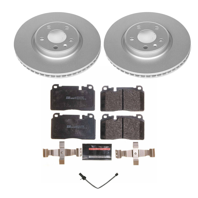 Power Stop 14-17 Audi Q5 Front Euro-Stop Brake Kit ESK7653 ESK7653 Photo - Primary