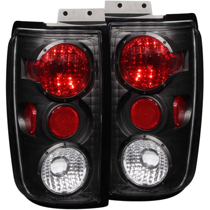 Anzo 1997-2002 Ford Expedition Taillights Black 211057 Photo - Primary