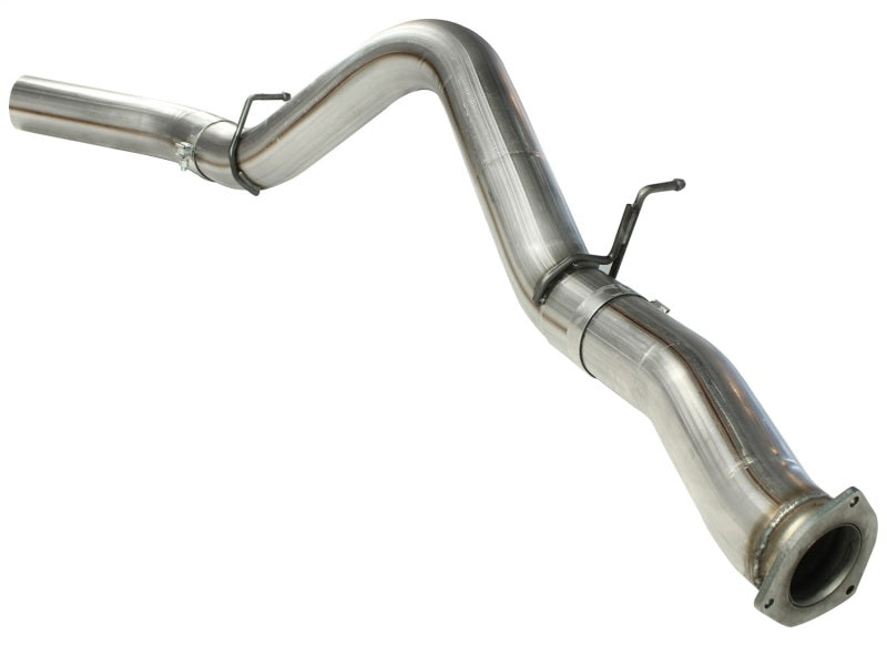 aFe MACHForce XP Exhaust 5in DPF-Stainless, GM Diesel Trucks 07.5-10 V8-6.6L 9(td) LMM 49-44040 49-44040 Photo - Unmounted