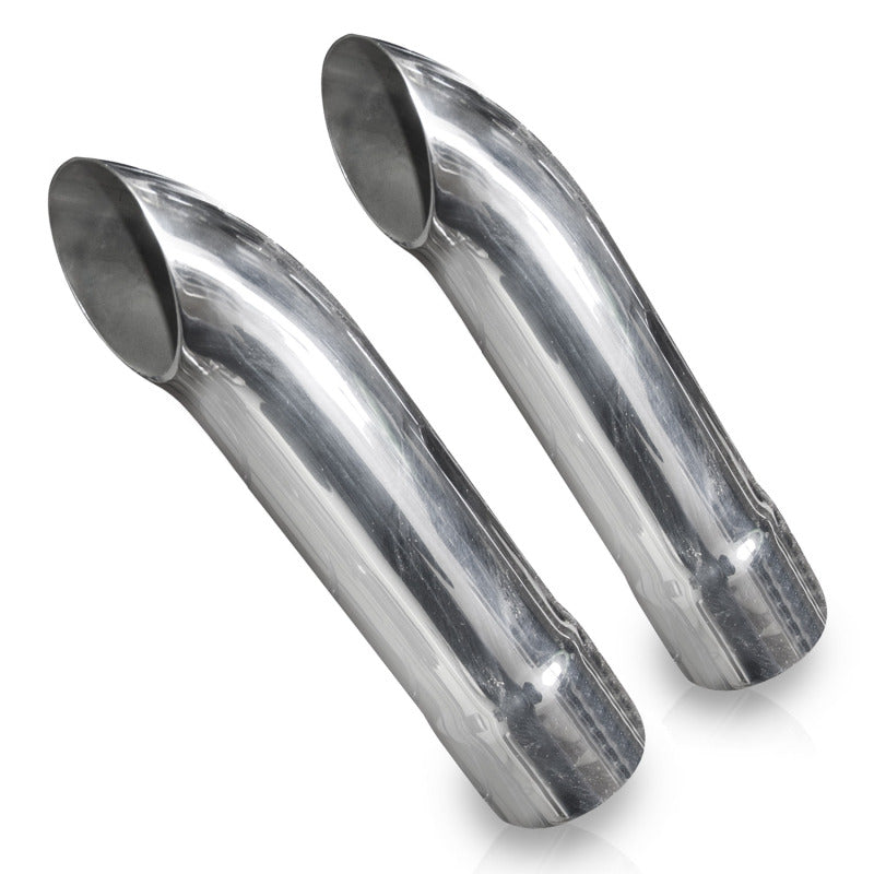 Stainless Works Short Turn Down Tips- 2 1/2in ID Inlet 2 1/2in Body 7080250 7080250 Photo - Primary
