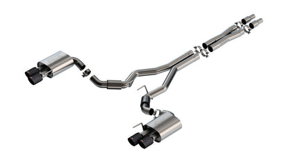 Borla 24-  Mustang 5.0L Axle Baxk Exhaust 140970CFBA 140970CFBA Photo - Primary