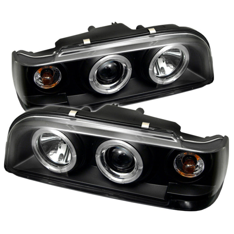 Spyder Volvo 850 93-97 Projector Headlights LED Halo Black High H1 Low H1 PRO-YD-VO85092-HL-BK 5012289 5012289 Photo - Primary
