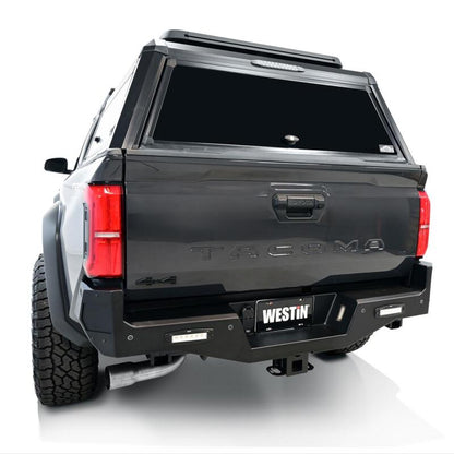 Westin 2024 Toyota Tacoma Pro-Series Rear Bumper - Textured Black 58-422785 58-422785 Photo - lifestyle view